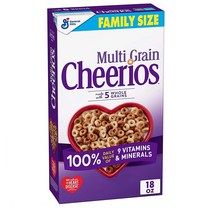 치리오스 Cheerios 멀티 그레인 5 홀 그레인 시리얼 Cereal 510g