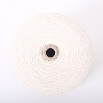 조은콘사 콘실 뜨개질실 뜨개실 털실 대콘 램스울 JC, 2합/화이트, 1개