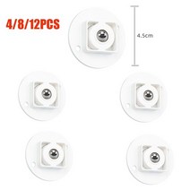 볼캐스터 볼 트랜스퍼 롤러 케스터 트렌스퍼 12/8/4pcs 회전 스토리지 박스 터 범용 쓰레기 수 하단 휠 풀리 자체 접착 가구, 06 Caster Wheels 06