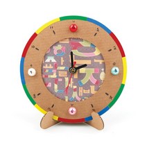 스쿨문구 유니아트 4000 전통 탁상 시계 만들기, 없음