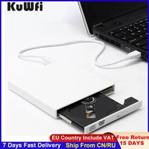 외장cd롬 외장 odd dvd cd 롬 리더기외장 광학 드라이브 DVD ROM CD RW USB 2.0 CD/DVD 플레이어 콤보 리더, 03 은