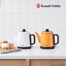 러셀홉스 커피포트 전기포트 RH-080SRS, 오렌지 RH-080KSO
