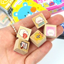 챔피언 우드 스탬프세트 칭찬도장 다이어리꾸미기 만년스탬프, 이상품은 (랜덤발송)되는 상품입니다