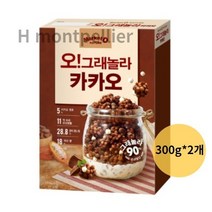 오그래놀라 카카오 시리얼, 600g, 40개