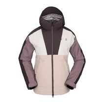 Volcom 여성용 Rossland 단열 스노우보드 스키 겨울 후드 재킷 스톰 블루 S3 XS