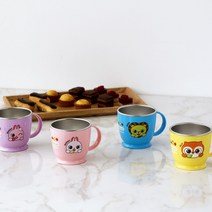 에디슨 프렌즈 논슬립 스텐 한손컵, EF3420 토끼 바니