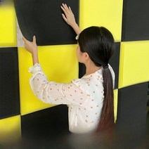 방음벽 흡음판 충진재 흡음보드 차음 접착 난연 아파트, 5cm 스퀘어 - 옐로우 10 개