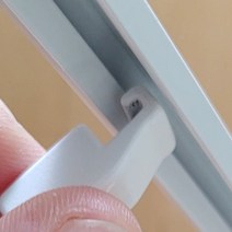 [토토의선물] 액자 걸이 레일 천정 천장 전용 와이어 세트 셋트 0.5m 그림 사진 슬림 인테리어 갤러리, 5) 챠밍세트0.5m/포인트/화이트