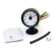 유면계 유량계 AD 2 "52mm 블루 LED 자동차 게이지 오일 압력 게이지 PSI 바 터보 부스트 게이지 12, 01 RPM Gauge