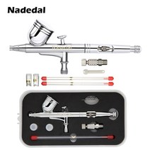 전동 스프레이 건 페인트 뿜칠 후끼Nasedal NT-180T NT-130T 듀얼 건