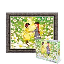 퍼즐피플 빨강머리앤 800 피스 직소퍼즐 모음, 빨강머리앤 너와나 800피스 액자포함(엔틱실버), 800p