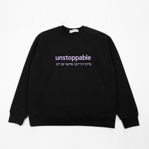 [언스탑퍼블] UNSTOPPABLE seoul location - 맨투맨 스웨트셔츠 헤비