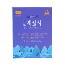 유기농 감로 메밀차 10티백 수국차 비건식품 유기가공식품인증