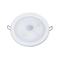 (AB)LED 6인치 원형매입센서등 주광색 전구색, 전구색(노란색)