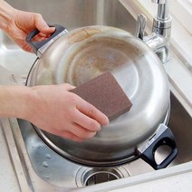 요술 녹제거 탄냄비수세미 찌든때 냄비얼룩제거 탄냄비 때수세미 1set 스텐냄비수세미 얼룩제거 묵은때 수세미 냄비녹제거 연마수세미 6개 1외 0가지 옵션, 해밀리움  1, 해밀리움  1