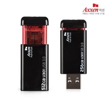 액센 U301 초고속 클릭형 USB3.0메모리 16GB~512GB [레이저각인 무료], 32GB