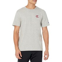 챔피온 남성 헤리티지 코튼 티 크루넥 헤비웨이트 클래식 티셔츠 그래픽