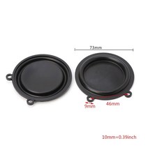 가스히터 난로 파츠 수리 2022 새로운 10Pcs 73mm 압력 다이어프램 온수기 가스 액세서리 물 연결, 한개옵션0