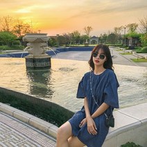 퍼프소매원피스 메인푸시 뒷면 펀칭 인형 셔츠 MMJ1058P85138 출하완료 4993222722