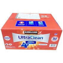커클랜드 시그니춰 울트라 클린 팩 합성세제 코스트코, 152회분/3.6kg