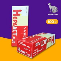 헤파액트 플러스 100정 강아지 고양이 간 영양제, 단품