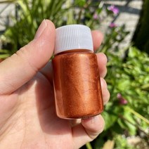 아크릴 물감 금속 아크릴 페인트 동상 촛불 석고 착색 diy 손으로 그린 ​​옷 낙서, 적동 20ml
