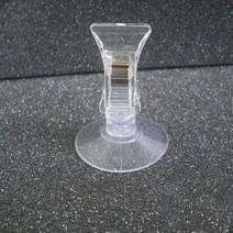 와우숍 투명 자석 pop 빨판 메모 집게, 1개