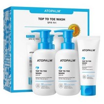 아토팜 탑투토 워시 300ml x 2p + 100ml 세트, 4세트