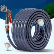 원터치연결 정원용 릴호스 8가지 분사모드 세차 업소용 송배수 송수용 물호스 세차장, 최고급릴호스 30M