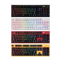 앱코 HACKER K660 축교환 완전방수 게이밍 카일 광축 클릭/리니어 키보드, 레드클릭