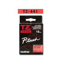 PGM^*^몰(브라더) TZ-테이프 TZ-441 18mm 라벨 라벨기 다용도스티커 프린터 마스킹 제본^*췤pgm, a*^*옵션없슴
