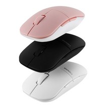 아이락스 무선 무소음 마우스 IRM23R, 블랙