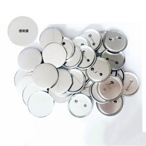 뱃지 배지 만들기기계 소모품 100세트 (투명필름포함), 37MM