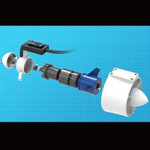 ROV ESC 수중 추진 수중 모터 파워 트레인 (30a 전진 및 후진 ESC 내장) 포함, 02 Counterclockwise