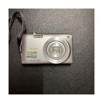 니콘 쿨픽스 S3300 디지털 카메라 16.0 MP - 실버 있는 그대로
