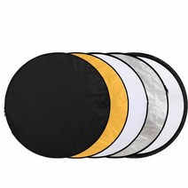 확산판 조명판 원형 5in1 휴대용 반사판 촬영용, 클레마고 60cm, 클레마고 본상품선택