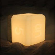 더리빙 LED 타이머 큐브 무드등
