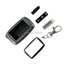 경보기 호출벨 차임벨 A9 키 체인 케이스 바디 커버 LCD 디스플레이 양방향 자동차 알람 Twage Starline A8 원격 제어 지브라 유연한 케이블