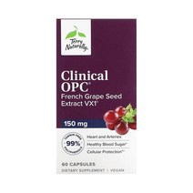 Terry Naturally Clinical OPC 그레이프 시드 포도씨 추출물 150mg 60정 캡슐