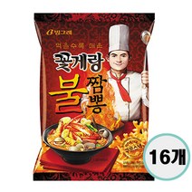 빙그레 꽃게랑 불짬뽕 16입(70g x 16개) 1박스, 상세페이지 참조