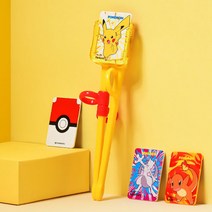 포켓몬스터 카드체인지 젓가락 - 피카츄 콰트로 뮤 콰트로 연습용 교정젓가락, 카드체인지젓가락-뮤 콰트로