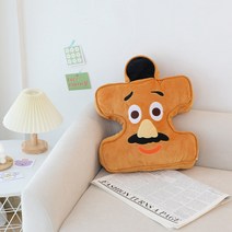 토이스토리 캐릭터 퍼즐 인형 쿠션 버즈 우디 엘린 랏소베어 포테이토 침대 소파 등받이 자동차 친구 생일 선물, E
