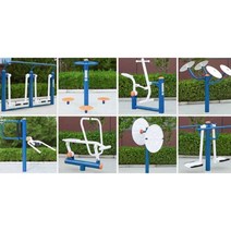 공원 운동기구 체육시설 시설물 광장 체력 단련 공용, K