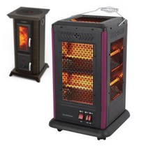 이동 바퀴 사각형 전기난로 안전 5면 히터 커피숍 공장 카페 대기실 휴게실