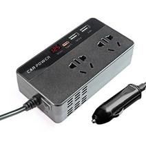 400W 자동차 인버터 DC 12V AC 220V 변환기 아울렛 전압 변환 LCD 디지털 디스플레이 유니버설 소켓 전원 어댑터, PD Type