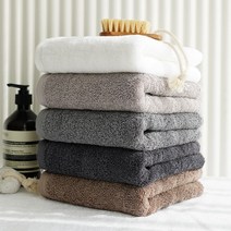 클라우망 호텔수건 40수 코마사 200g, 딥그레이, 10장