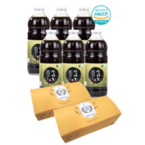 산야초효소 발효액/ 효소다이어트 3주/ 6병(6000ml)+귀리선식2box+눈금보틀350ml