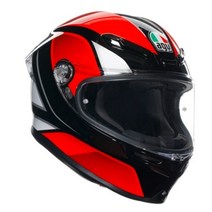 AGV 헬멧 K6 S HYPHEN BLACK RED WHITE, M