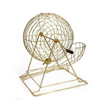 번호추첨기 로또기계 경품추첨 행운권추첨 로또게임기, 특대 황금 복권 (노란 공 1-200)