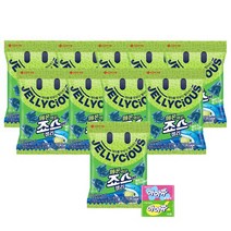 롯데 젤리셔스 메론먹은 죠스바젤리 60g 마이쮸 2개 증정, 10개